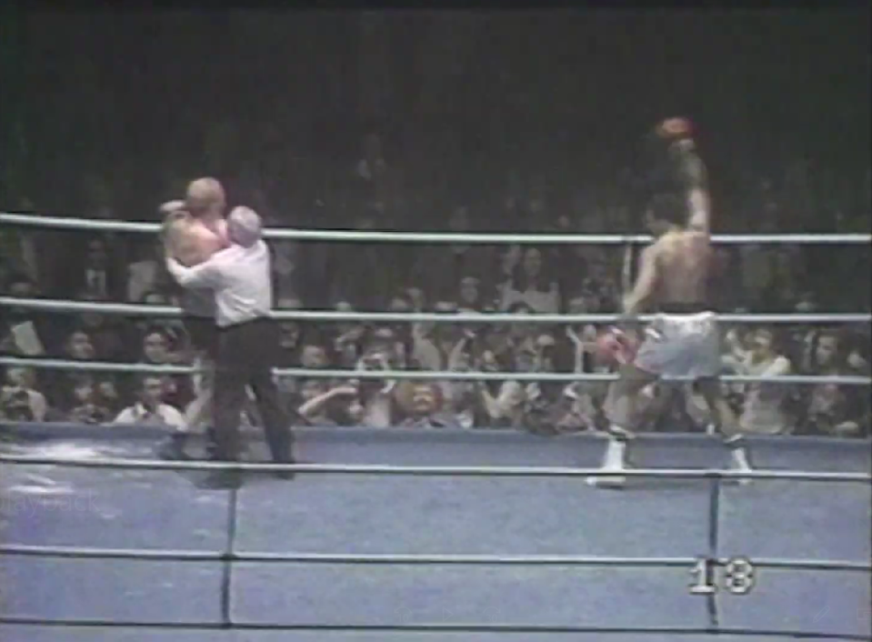 Ali showboated as the fight was waved off