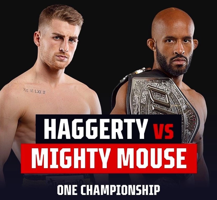Haggerty posted a mock fighter poster on social media after watching Johnson beat Rodtang