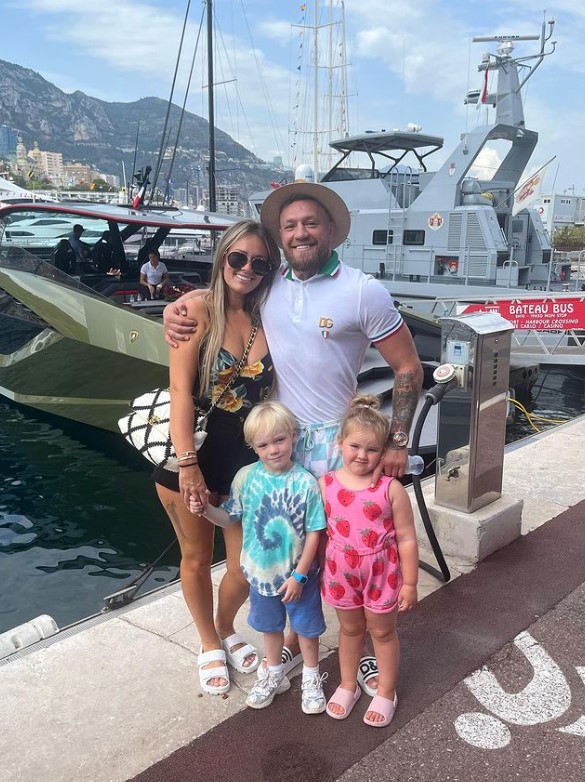 The 34-year-old enjoyed a summer at sea with his family