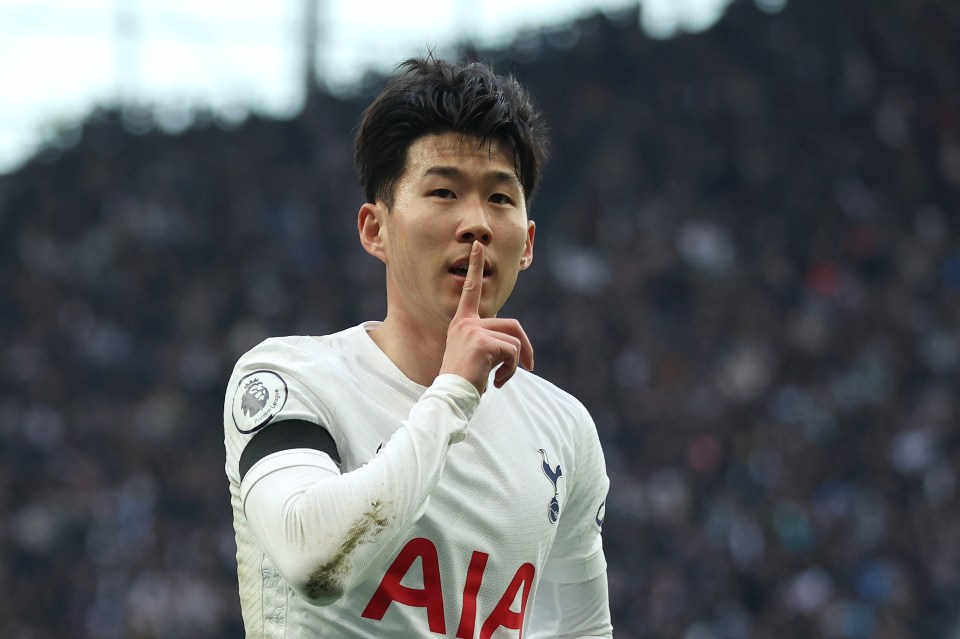 Son has been fantastic this season, helping Spurs into the top four