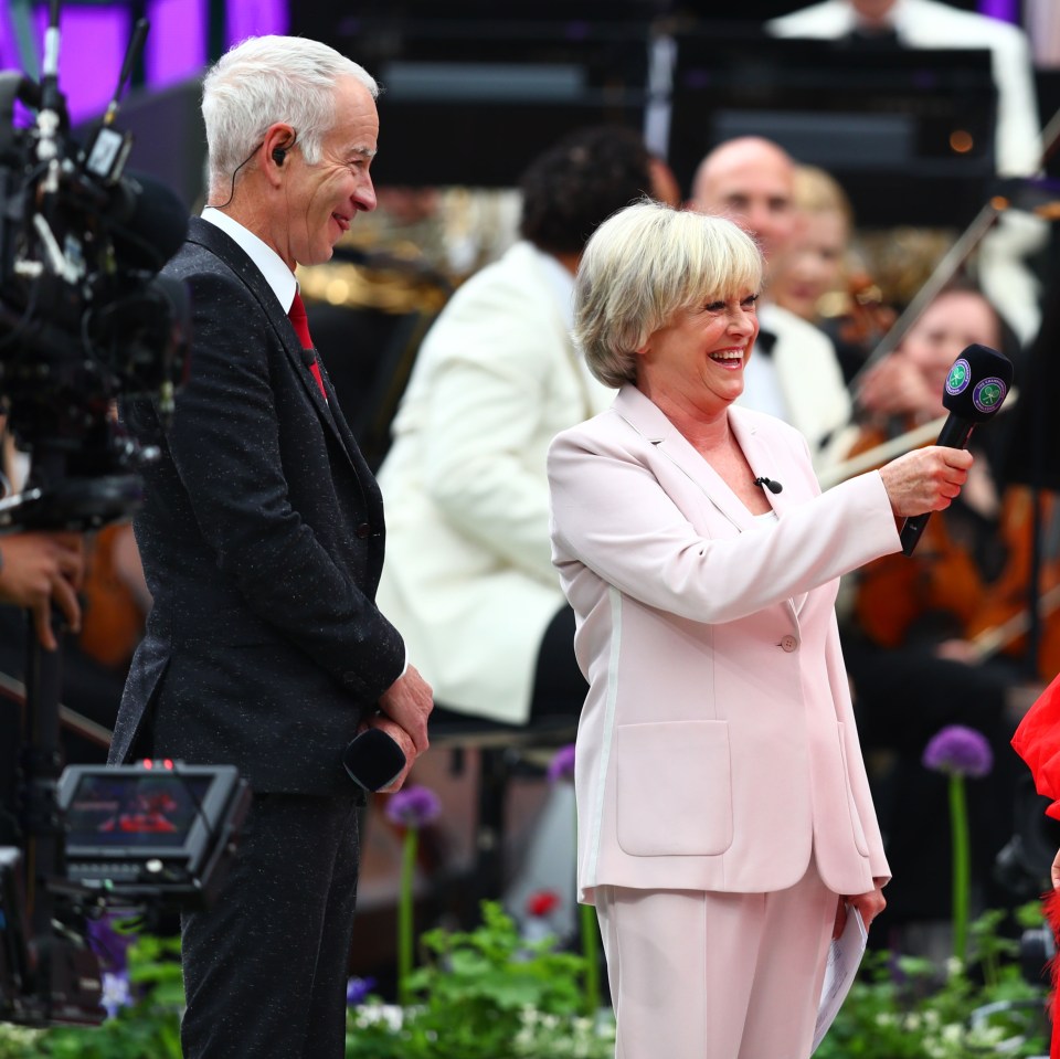 McEnroe and Barker have been presenting Wimbledon coverage alongside Becker for years