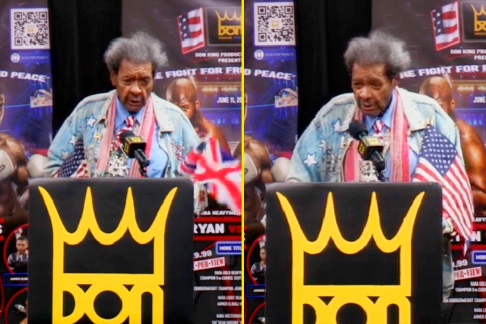 King's press conference for Dubios vs Bryan was very strange