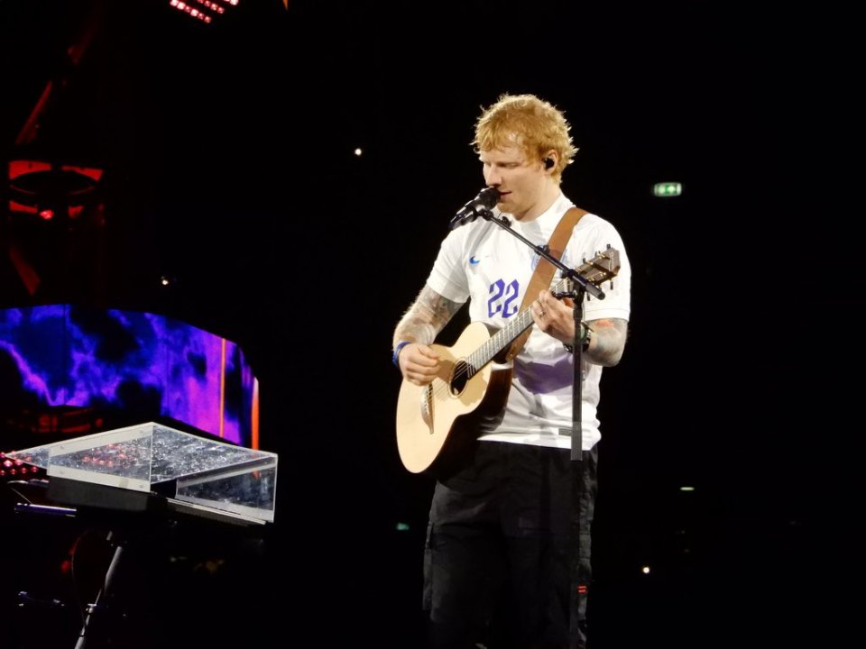 Suggesting only Ed Sheeran can entertain their fans