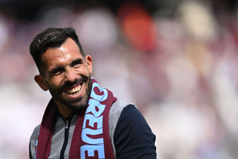 Tevez was recently at the London Stadium as he prepares a return to management