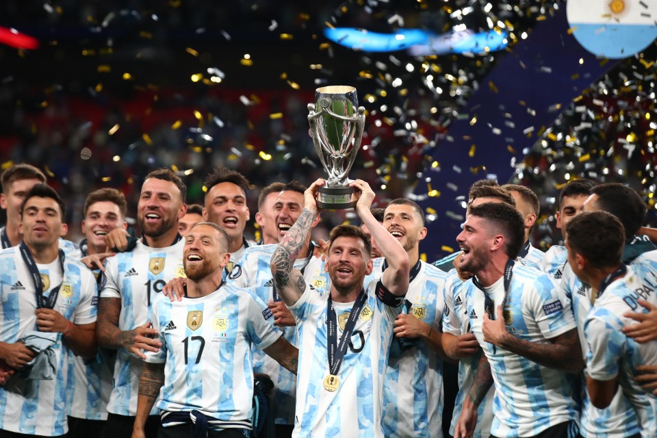 Lo Celso started Argentina's win over Italy at Wembley