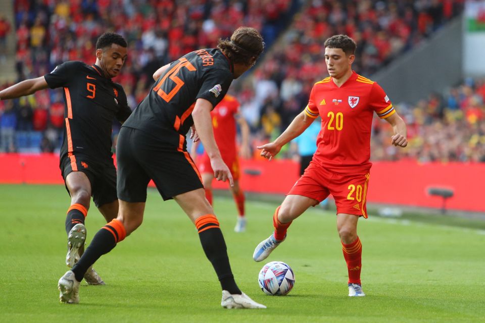 Dan James looked dangerous in the first half