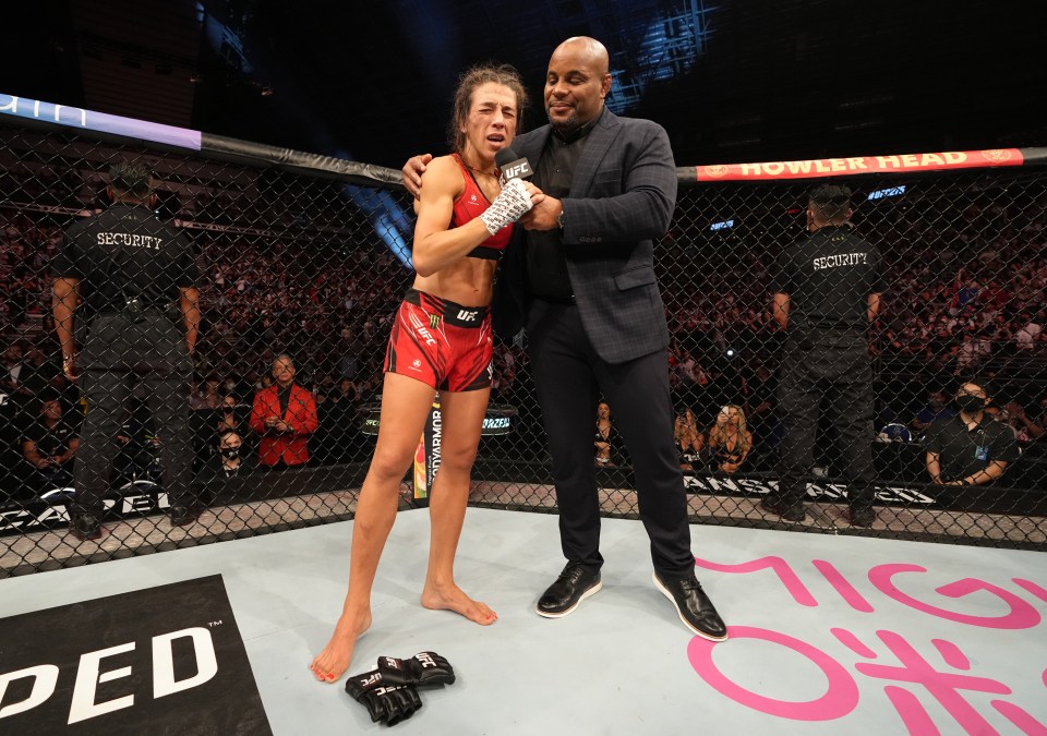 Jedrzejczyk was a scary fighter during her prime years