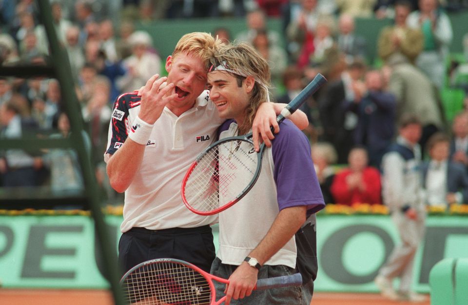 Becker had no idea that Agassi could read his serve at will