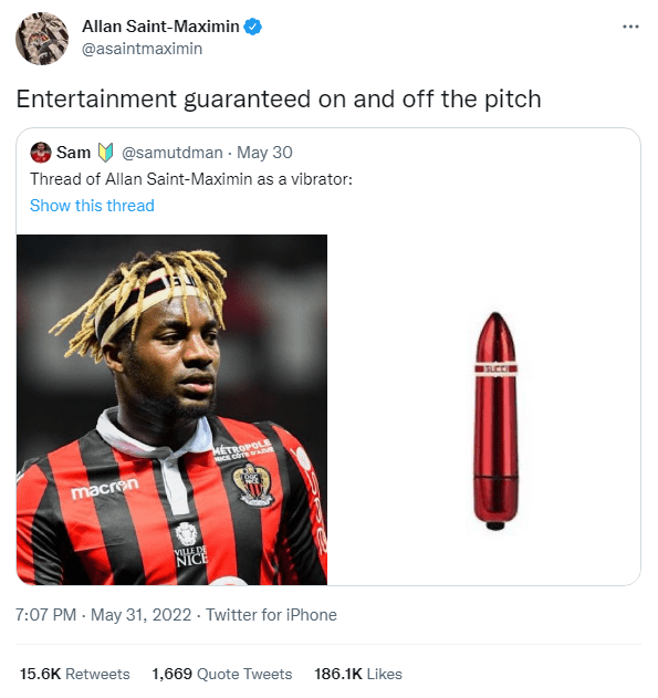 The Frenchman came up with a brilliant response