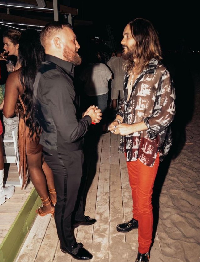 McGregor seemed to like the idea of Leto playing him in a movie