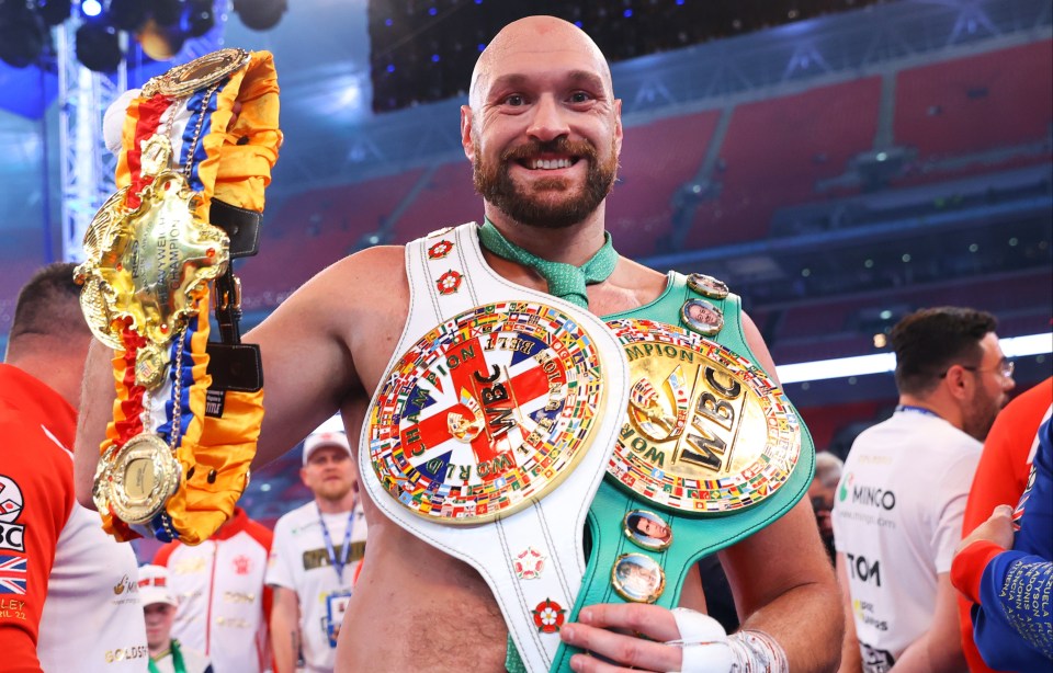 And now Fury is the only man standing in Usyk's way to becoming heavyweight king