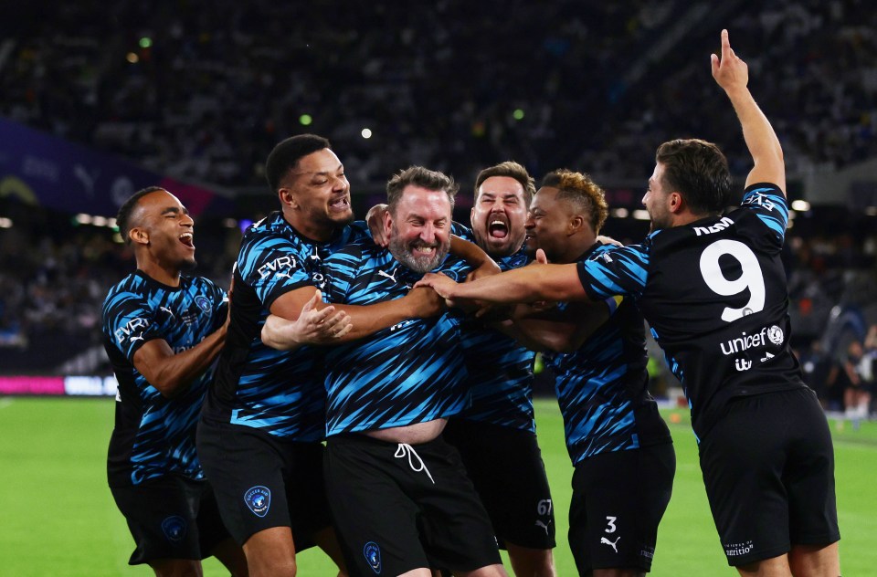 The World XI won Soccer Aid last year