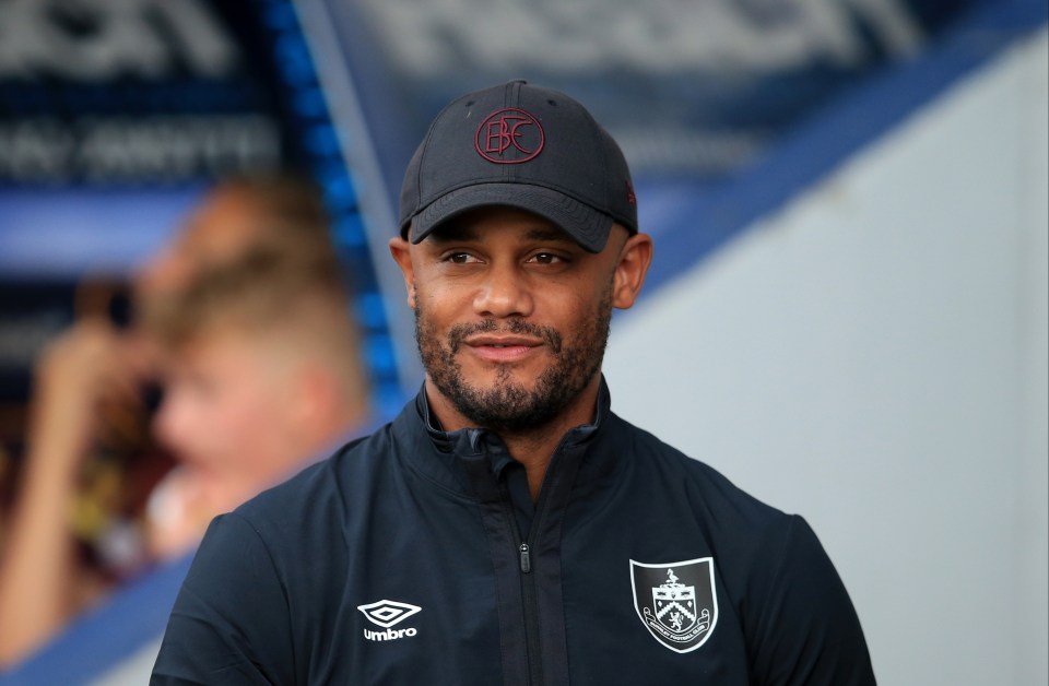 Burnley manager Kompany has been considered by Belgium