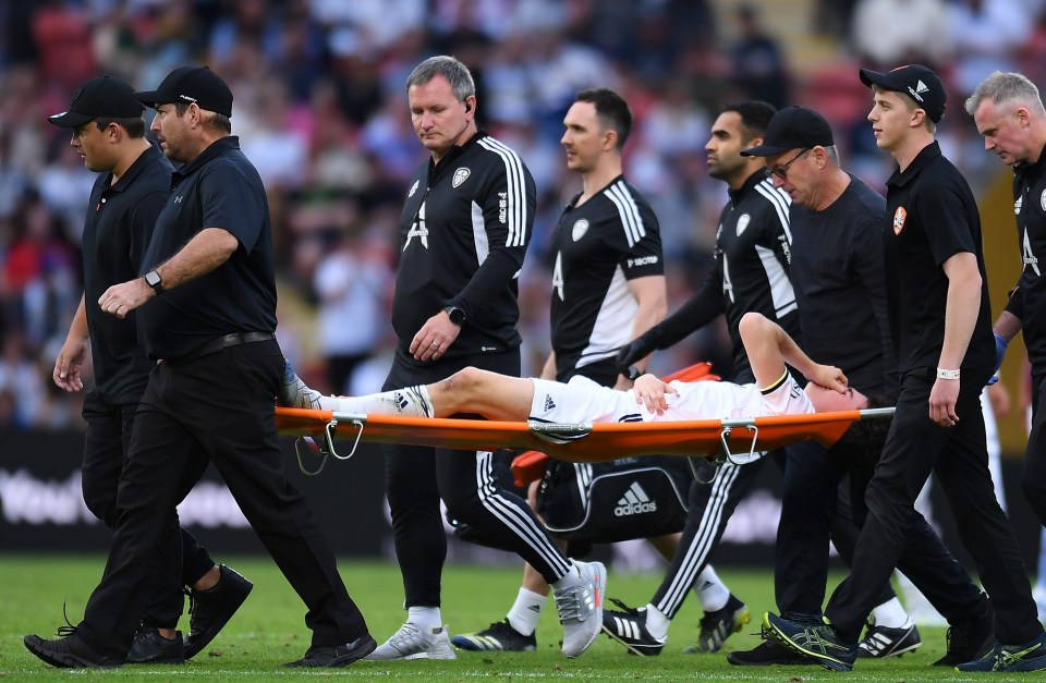Leeds boss Marsch hopes the injury was not too serious