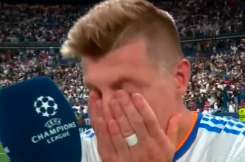 But they were quick to remind Kroos of one of the less glorious moments of his career