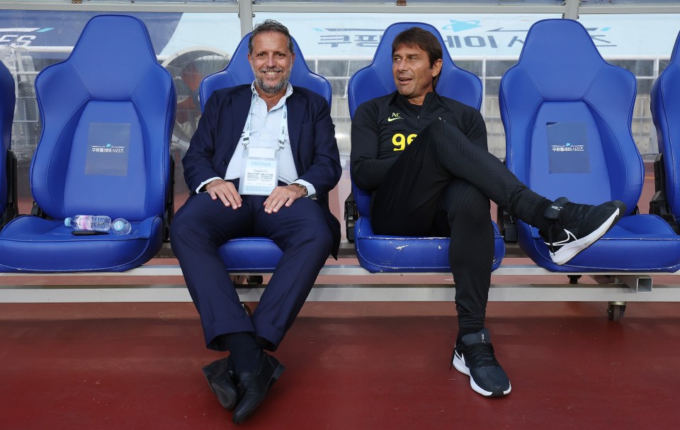 Paratici joined Spurs in June 2021, before leaving his role two years later