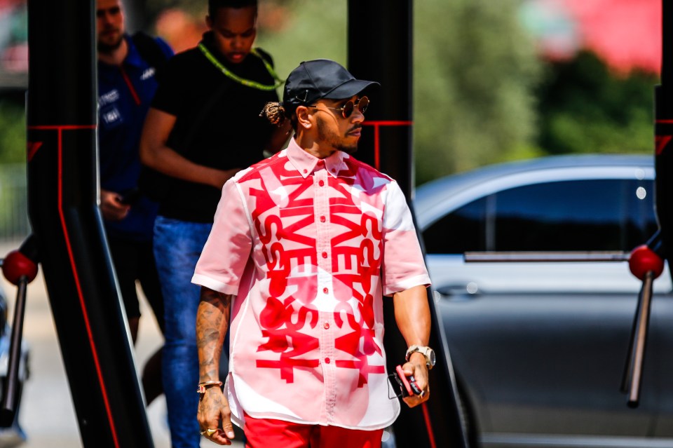Hamilton is set to make his 300th F1 start