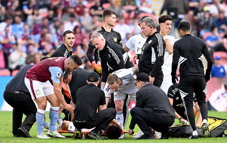 McGinn checked on Gray to see if he was okay