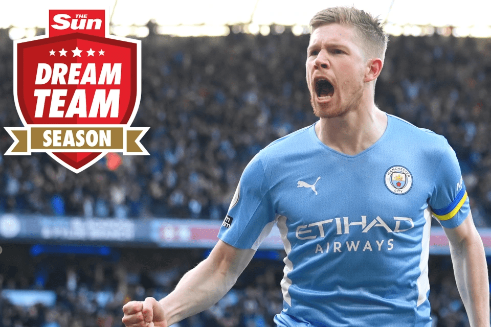 Kevin De Bruyne was at the forefront of the points last season
