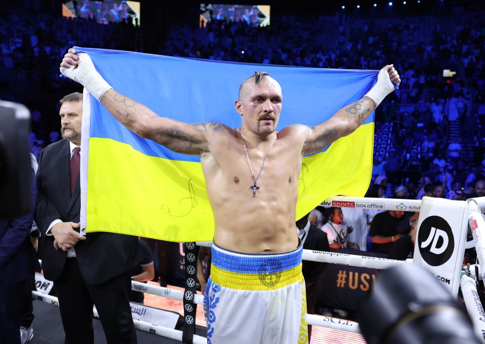 Usyk weighed over 100 kg for his rematch with Joshua, but Fury is still not convinced he is a proper heavyweight