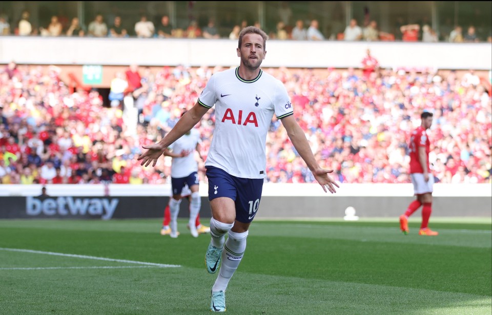 Kane now has three Premier League goals this season, and 187 overall