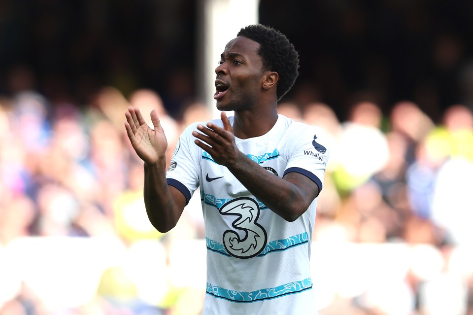 Raheem Sterling is yet to get off the mark for his new club