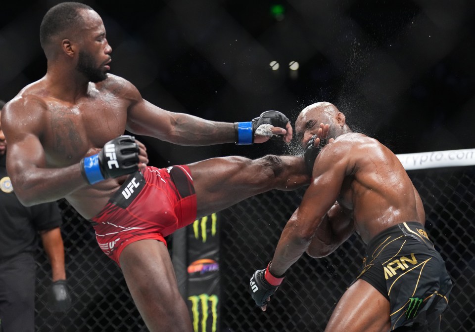 And defended it against the Nigerian seven months later at UFC 286 in London
