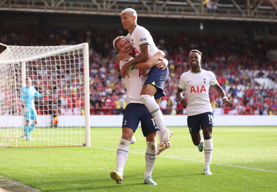 Richarlison had an immediate impact on Sunday and was clearly feeling confident