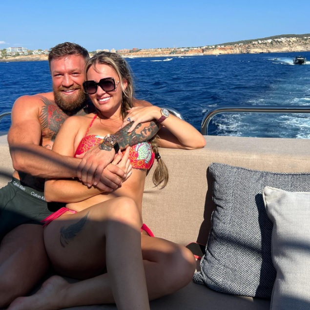 McGregor has been enjoying some well-deserved time off as of late