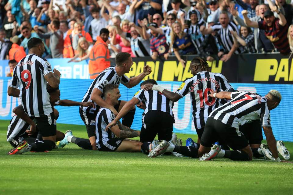 Opposition teams don't enjoy visiting St James' Park