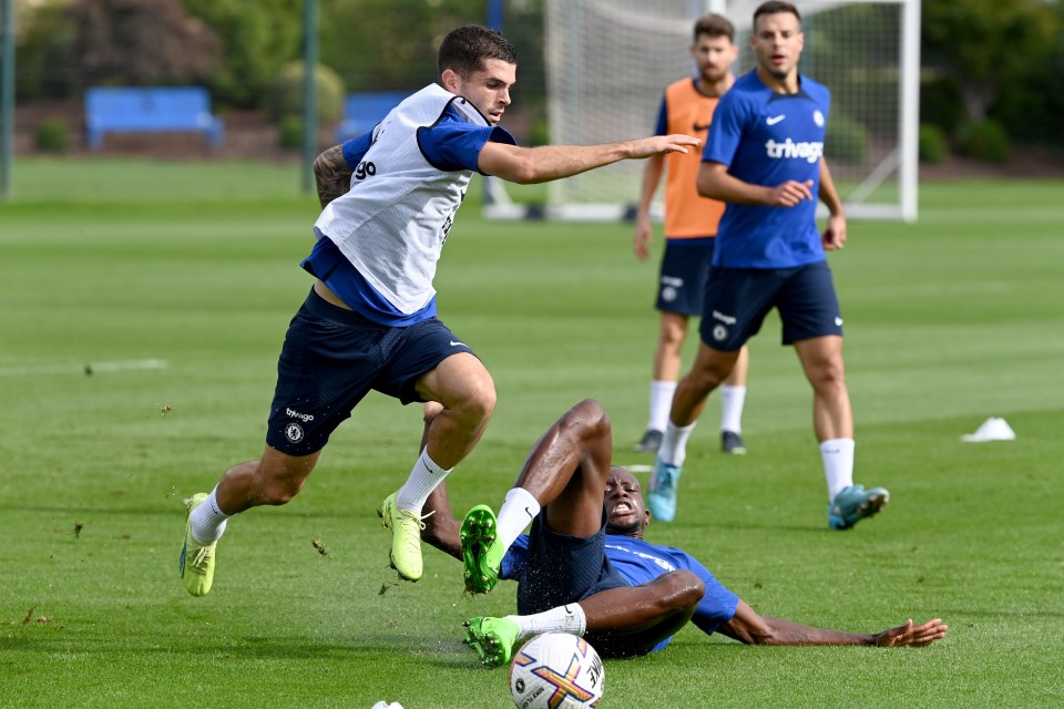 Pulisic could be a doubt for Chelsea's game against Crystal Palace
