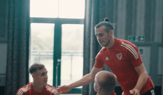 Bale made the new boys feel welcome