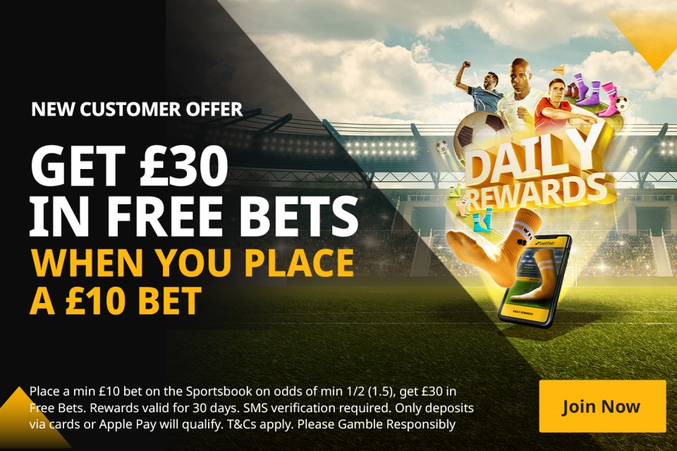 Bet £10 on Formula 1, get £30 in free bets!