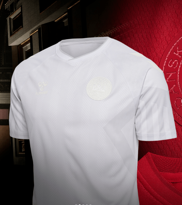 The white kit has also been stripped back