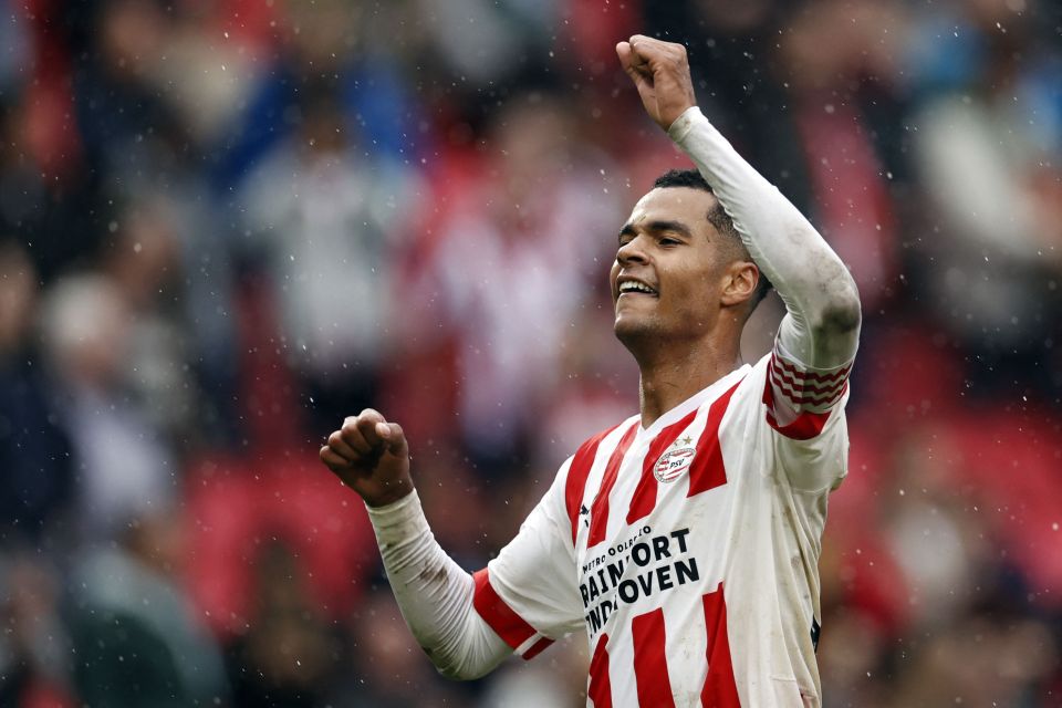 Gakpo has 13 goals and 17 assists in 24 games this season for PSV