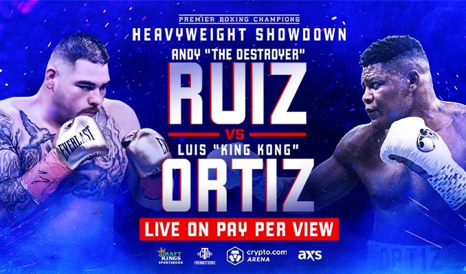 Ruiz will take on his first big test since losing to Joshua in 2019