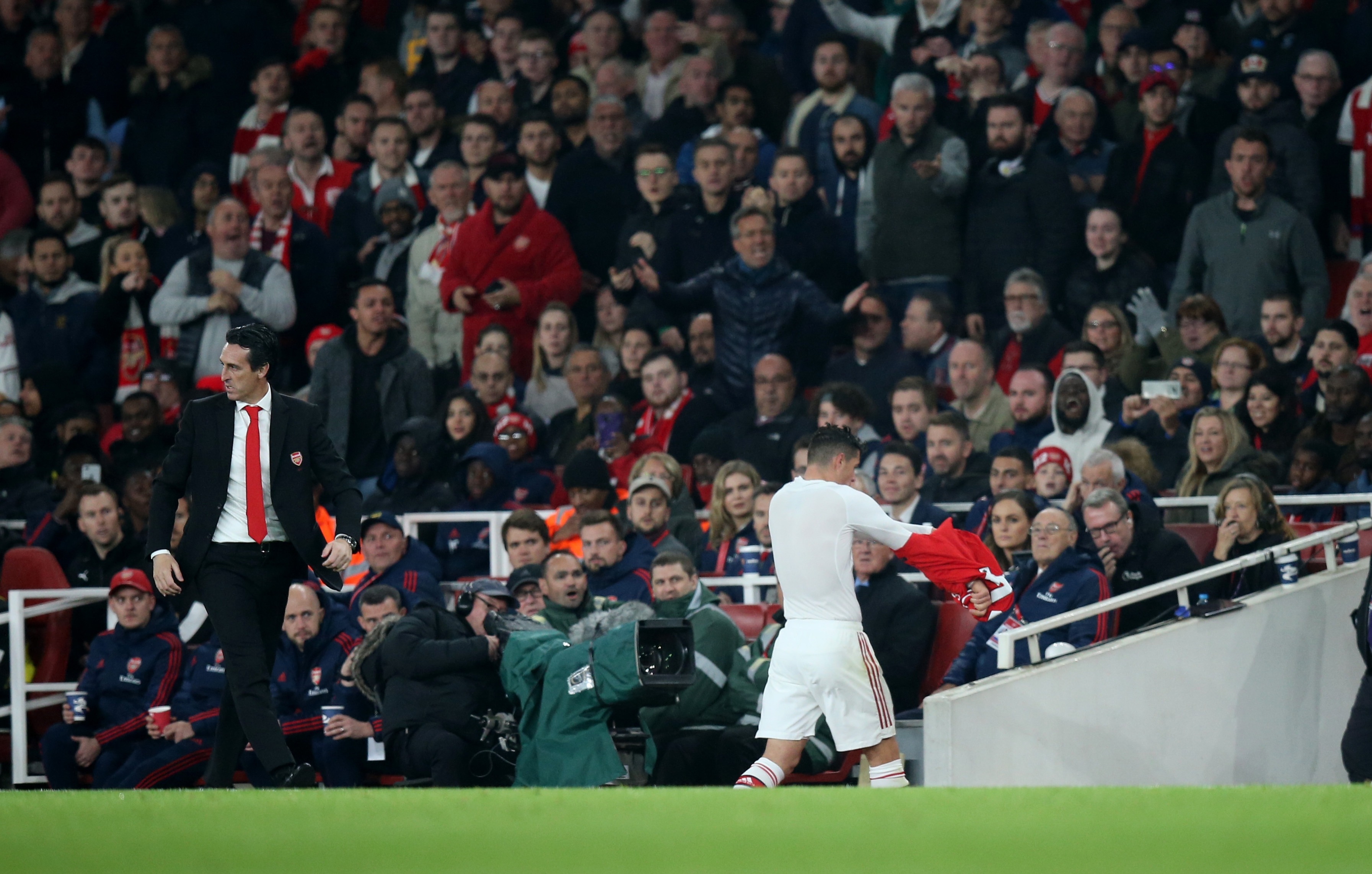 Xhaka's tenure as captain was his lowest at the club