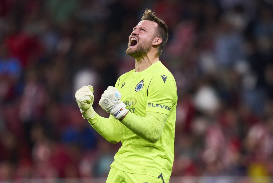 Mignolet is a hero in Beligum right now and has helped Brugge into the knockout stages