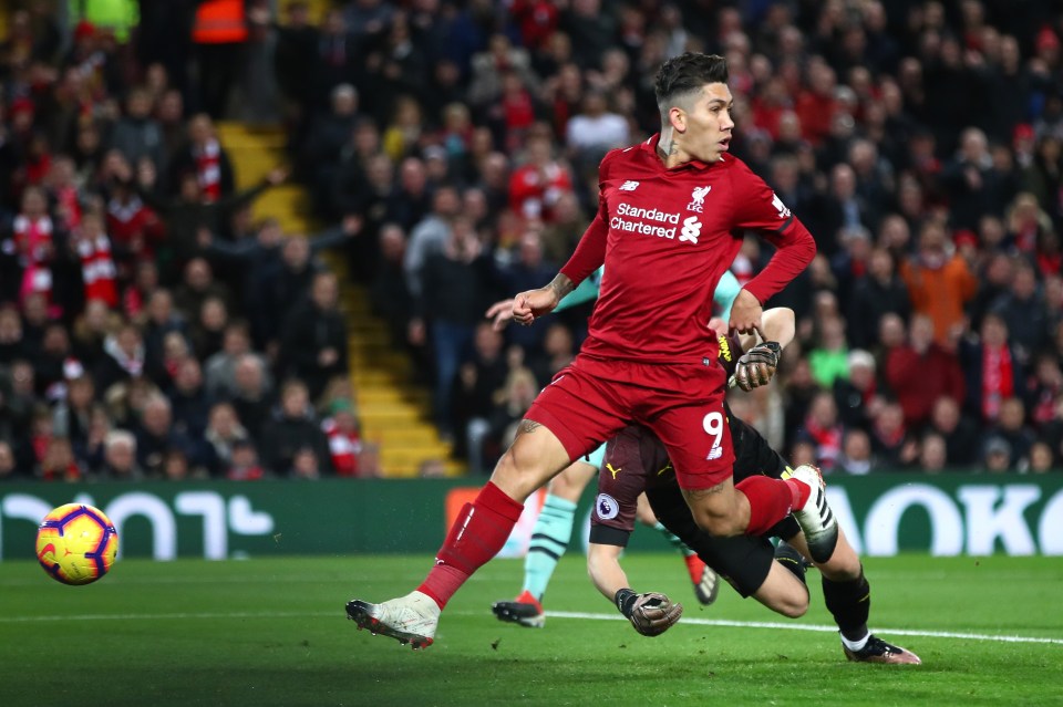 Firmino is known for his no look goal vs Arsenal previously