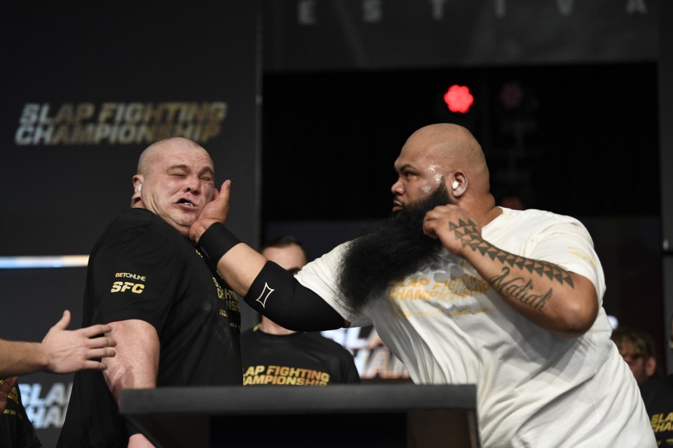 Slap Fighting is a new and controversial sport