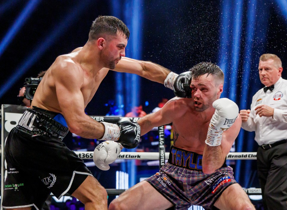 Catterall believes he beat Taylor in their 2022 clash, despite the judges suggesting otherwise
