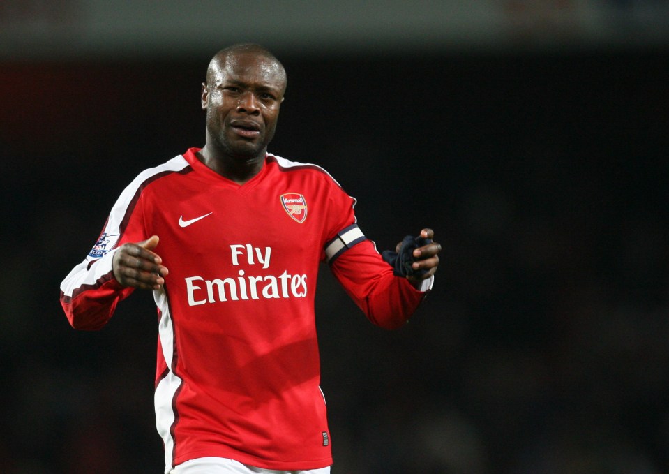 Gallas has questioned Arsenal's Mudryk move, insisting it could halt Nketiah's progress