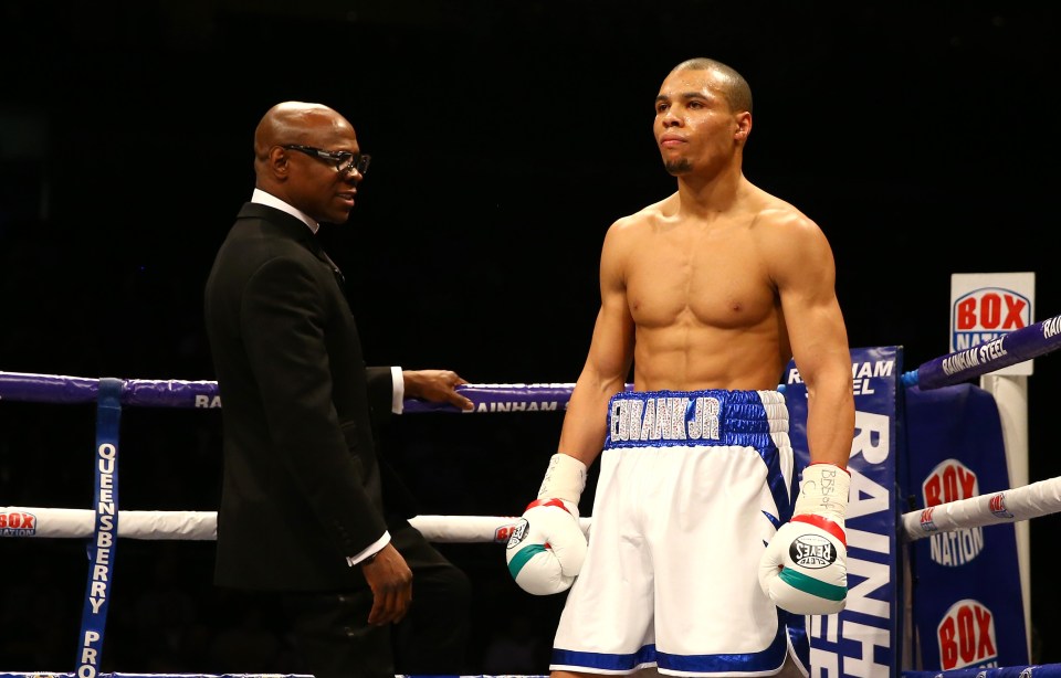 Eubank Sr used to train his son, but that is no longer the case