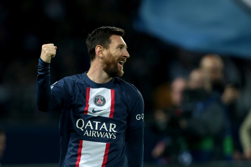 Messi has 11 goals and 12 assists for PSG this season