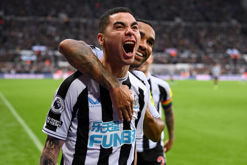 Miguel Almiron has been in sensational form for Newcastle this season