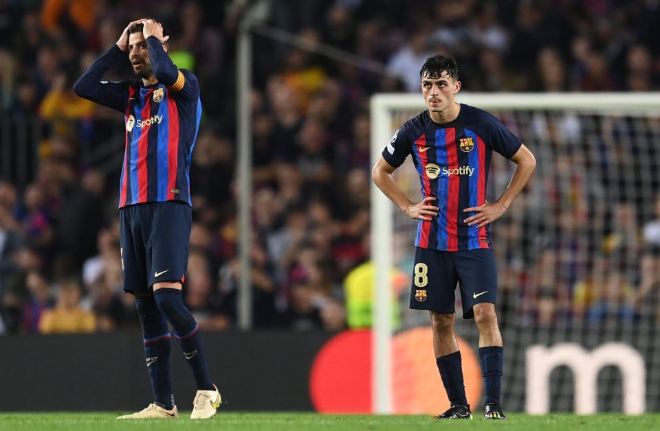 Barcelona face the embarrassment of dropping into the Europa League - for the second season in a row