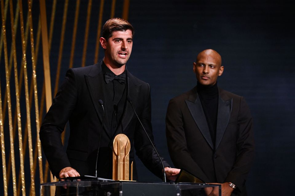  Thibaut Courtois won the Lev Yashin trophy after some sublime displays for Real Madrid
