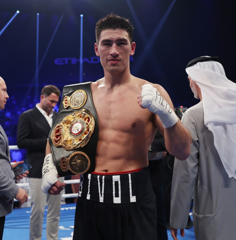 Bivol was upgraded to become the WBA light-heavyweight world champion on Oct 10, 2019