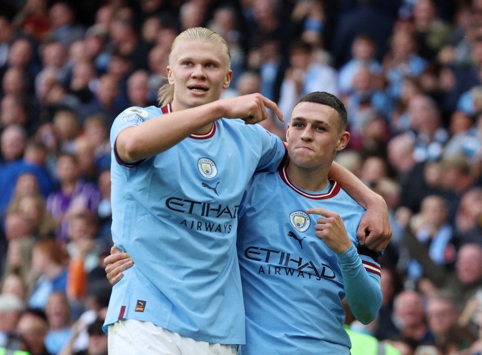 Haaland and Foden will be sitting in Man City's plane, with eight players nominated for awards across the men's and women's teams