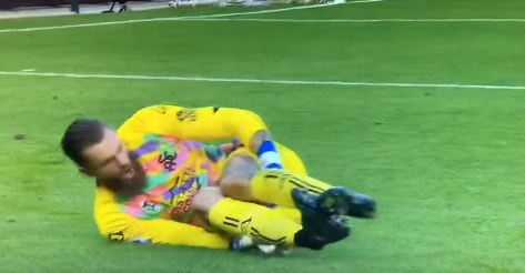 Dragowski's foot was out of place